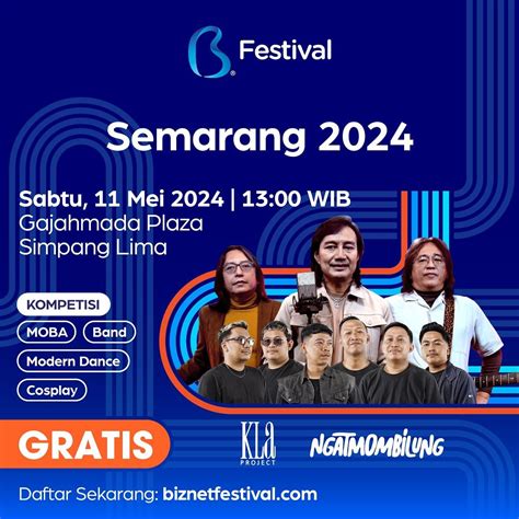 Biznet Festival Kota Semarang PPID Kota Semarang