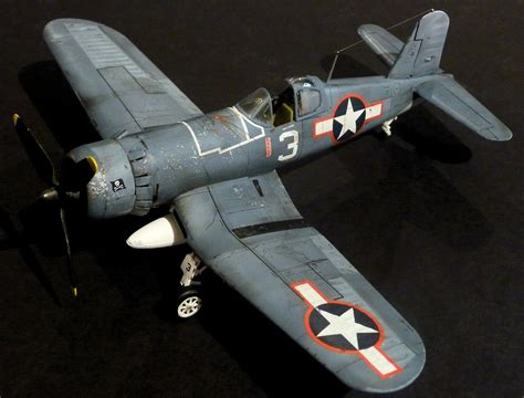 Revell F U A Corsair My First Decent Model All Off