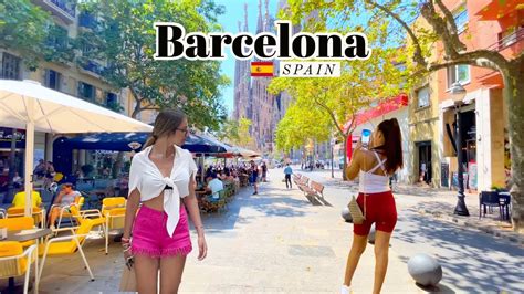 Barcelona Spain 🇪🇸 4k Hdr Walking Tour 228min Youtube