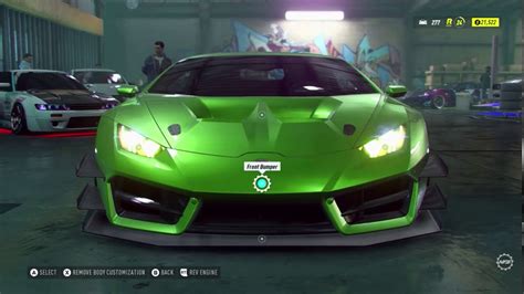 Nfs Heat Lamborghini Huracan Customization Youtube