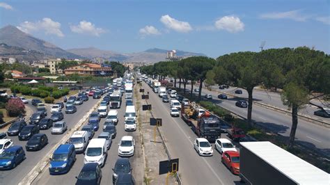 Palermo Via Ai Lavori Al Ponte Corleone Traffico In Tilt Live Sicilia