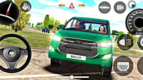 Indian Car Simulator Game New Toyota Innova Crysta Gadi Wala Game