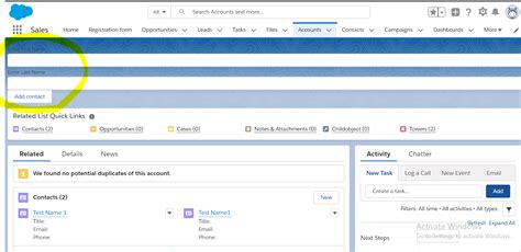 Sfdc Lightning A Blog On Salesforce Flexipage Availableforrecordhome