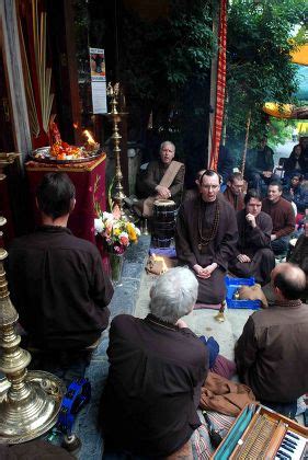 Gathered Pilgrims Monks Infront Shambos Enclosure Editorial Stock Photo - Stock Image | Shutterstock