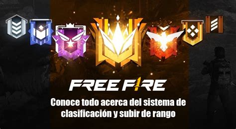 Free FIre guía completa sobre su sistema de clasificación y cómo subir