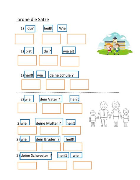 Sich Vorstellen Interactive Activity For Grade You Can Do The