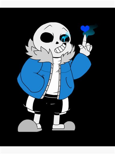 Undertale Sans Game Poster For Sale By Dangban Redbubble