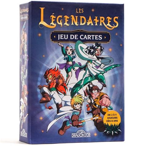 Les Légendaires Jeu de cartes