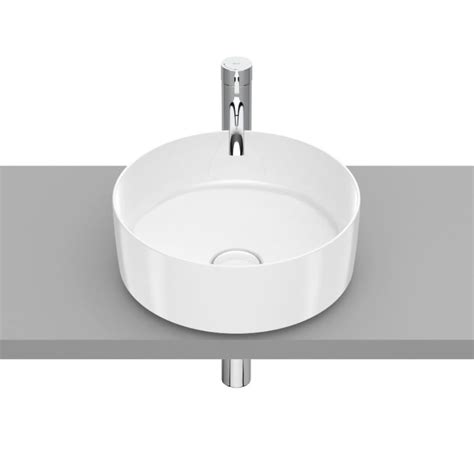 Roca Inspira Round Countertop Basin Bathroom Planet