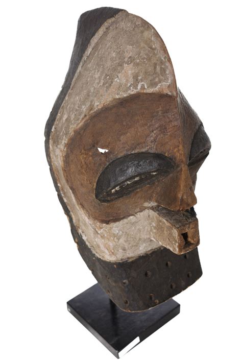 Mask Wood Kifwebe Songye Congo Drc Asian African Art