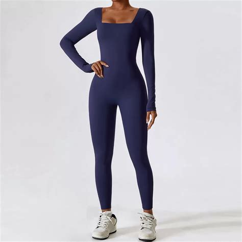 One Piece Workout Jumpsuit One Piece Yoga Jumpsuit Womens Yoga