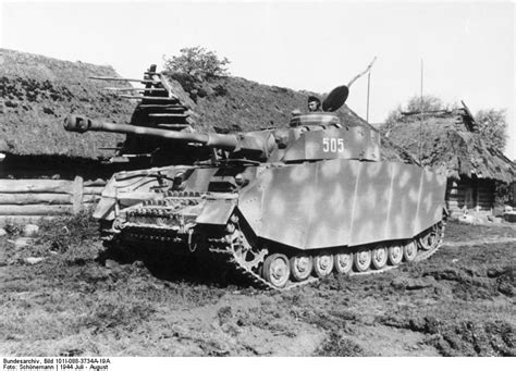 Photo Panzer Iv Ausf H Medium Tank Of Th Regiment Of German Th