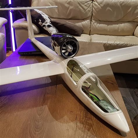 Edf Glider 3d Printed Mold Rcairplane Rcglider Rcbuild Edf Carbonfiber 3dprinting Rc