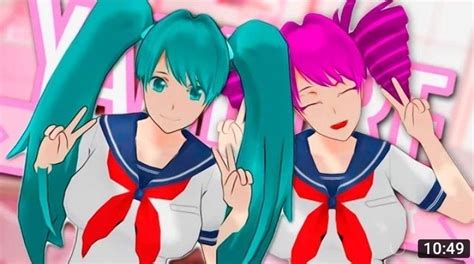 Kokona Haruka Literature Club Yandere Simulator Saki Vocaloid