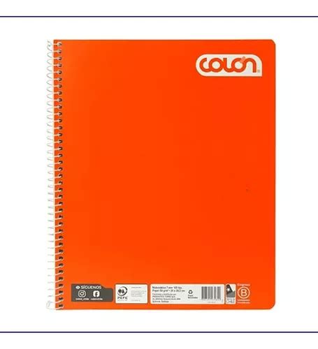 Pack Cuadernos Hj Universitario Mm Colon Liso Cuotas Sin Inter S