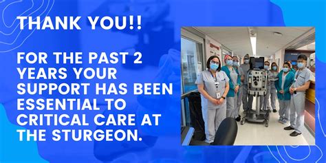 Essential Support For Critical Care Sturgeon Community Hospital