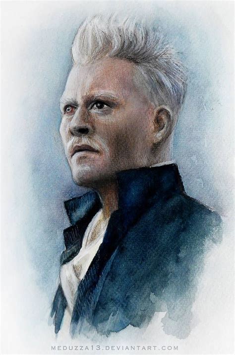 Gellert Grindelwald By Meduzza13 Harry Potter Artwork Harry Potter