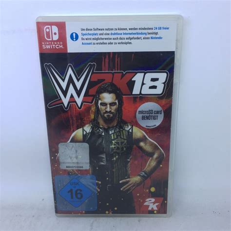 Jual Nintendo Switch W2k18 Wwe 2k18 Shopee Indonesia