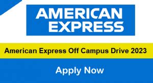 American Express Off Campus Drive Inviting For Executive