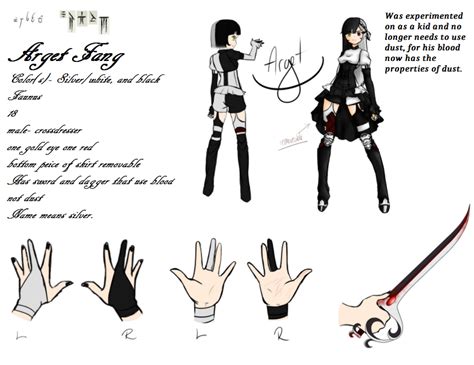 Arget Rwby Character Sheet By Renshadowlily On Deviantart