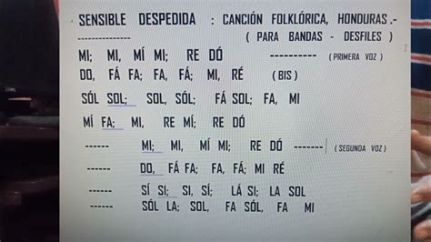 Desfilando Con Sensible Despedica Canciones FolklÓricas De Honduras