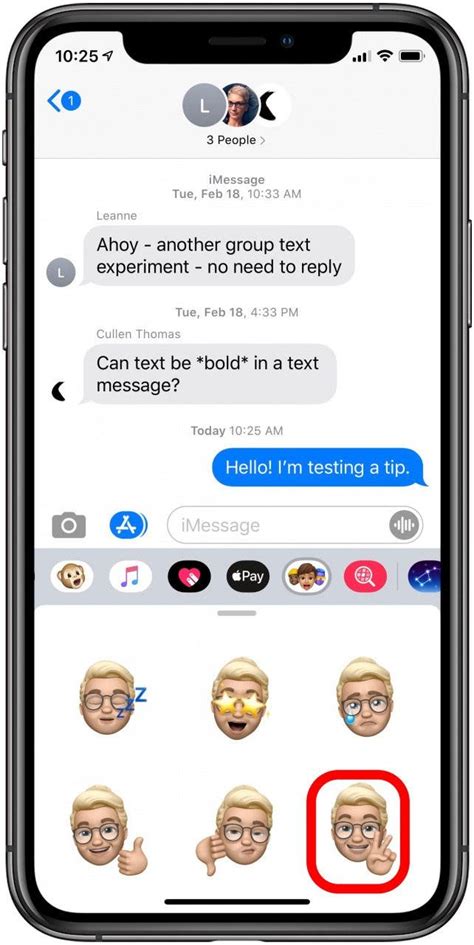 Comment Utiliser Les Autocollants Memoji Pour R Agir Aux Messages Texte