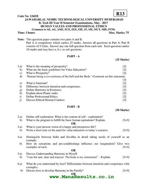 Question Paper Of HVPE Hvpe Notes Code No 126EB JAWAHARLAL NEHRU