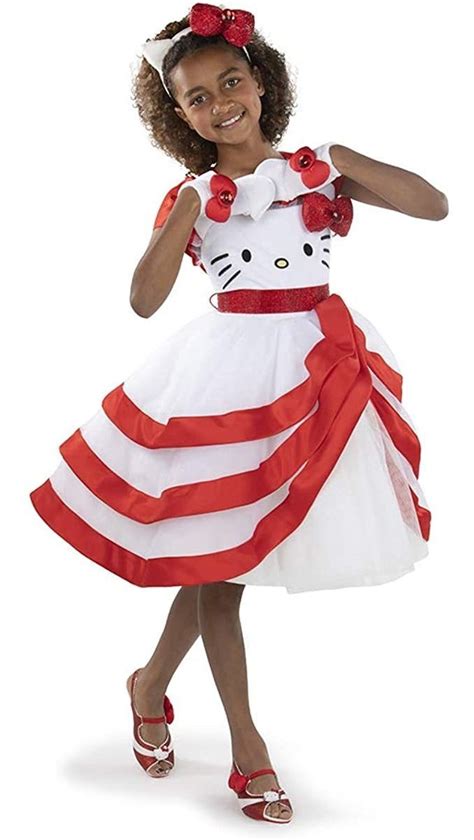 Sanrio Hello Kitty Premium Kids Dress Up Includes Dress Hea Cuotas