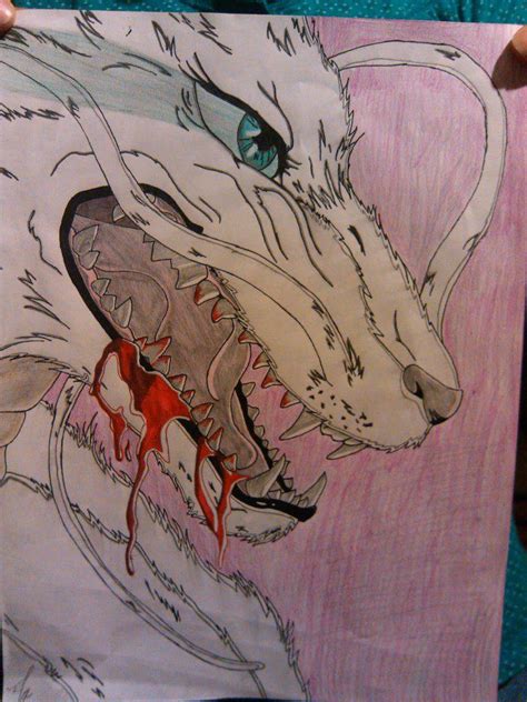 Haku Dragon Form Finished by TDJ01 on DeviantArt