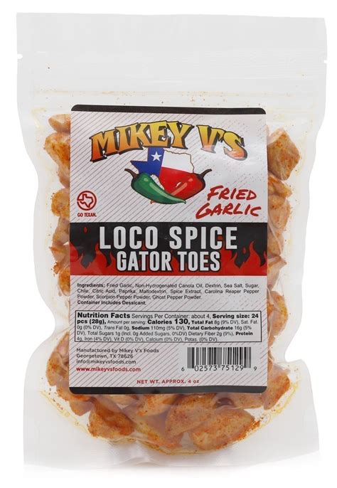 Mikey V's Loco Spice Gator Toes > TexasFood.com