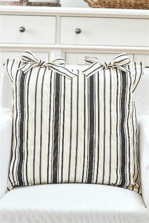 Easy No Sew Pillow Cover Stonegable