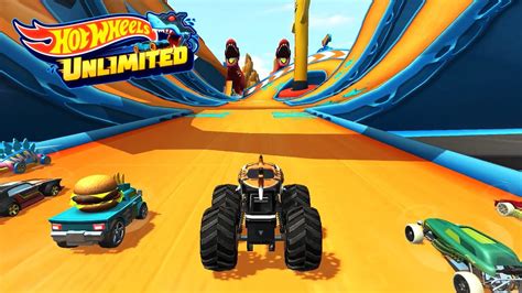 HOT WHEELS UNLIMITED 2 MONSTER TRUCKS TIGERSHARK In My Tracks YouTube