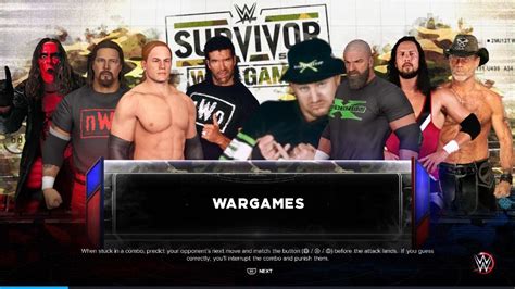 WWE 2K23 King Henry And NWO WolfPac Vs DX Army WarGames YouTube