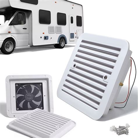 Buy Autoxbert Rv Side Vent Fan W V Vent Fan One Way Silent Wind