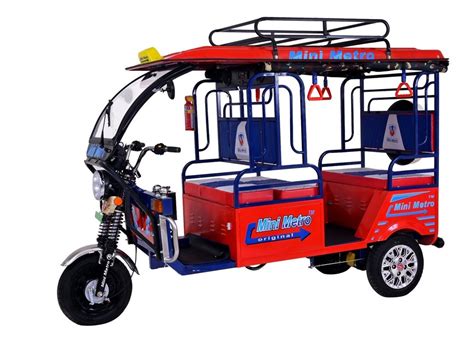 Mini Metro M Battery Operated Passenger E Rickshaw At Rs Mini