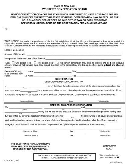 21 Nys Workers Compensation Forms C 4 Free To Edit Download And Print Cocodoc