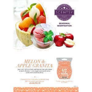 Seasonal Scentsation Melon And Apple GranitaAvailable To Buy From The