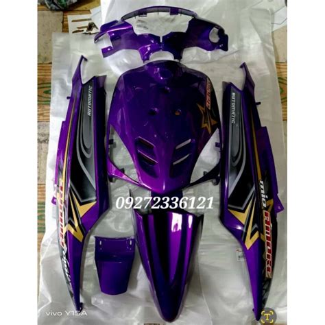 Mio Fairings Set Dark Violet Shopee Philippines