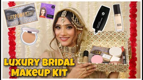 Luxury Bridal Makeup Kit Bridal Kit Me Kya Kya Hona Chahiye Best 💜