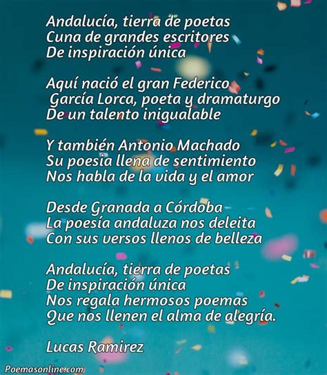 5 Mejores Poemas De Poetas Andaluces Poemas Online