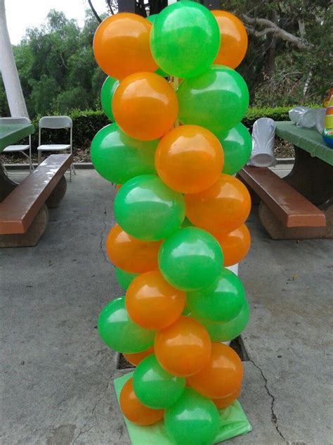 Basic 2 Color Spiral Balloon Column Balloon Columns Diy Event Balloons