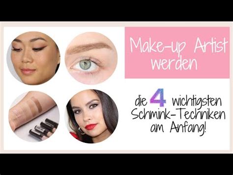 Einsteiger Make Up Techniken F R Make Up Artist Starter Lerne Das