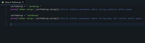 Strip In Python An Overview On Strip Function With Examples