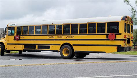 No Injuries On School Bus Rear Ended By Pickup Truck In Cantonment