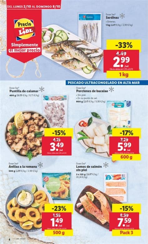 Catálogo Lidl del 2 al 8 de octubre de 2023 Alimentacion