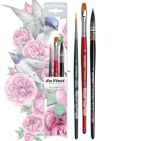 P Dzle Do Akwareli Da Vinci Botanical Art Watercolour Set