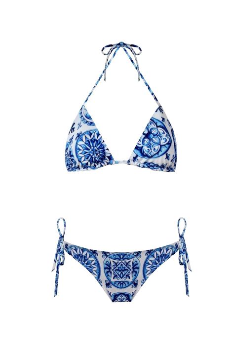 Nur Karaata Triangle Bleu Blanc Bikini Fiyat Yorumlar