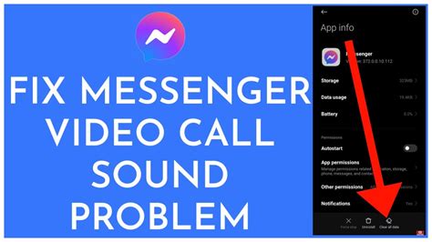 How To Fix Messenger Video Call Sound Problem Messenger Sound Problem 2022 Youtube