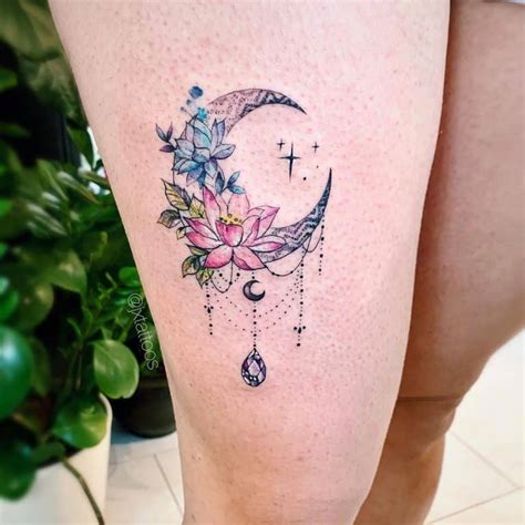 Cool Crescent Moon Tattoo Ideas And Their Meaning