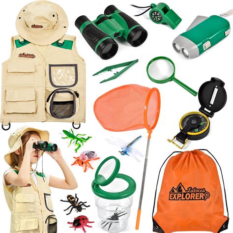 Kit Exploration Enfant Jeux Explorateur Exterieur Aventurier Kit Avec